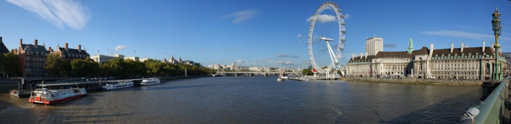 London eye and River Thames