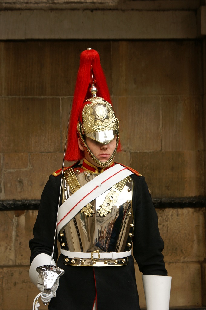 拿刀的Horse Guards