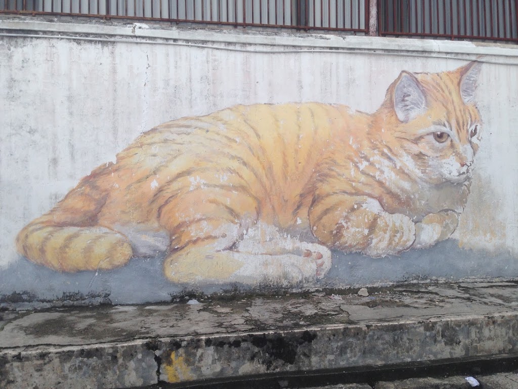 壁畫 貓